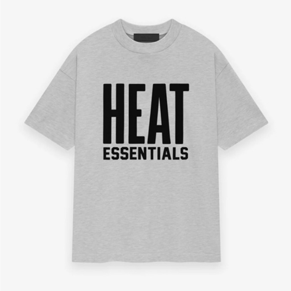Fear of God Gray Short Sleeve Tee